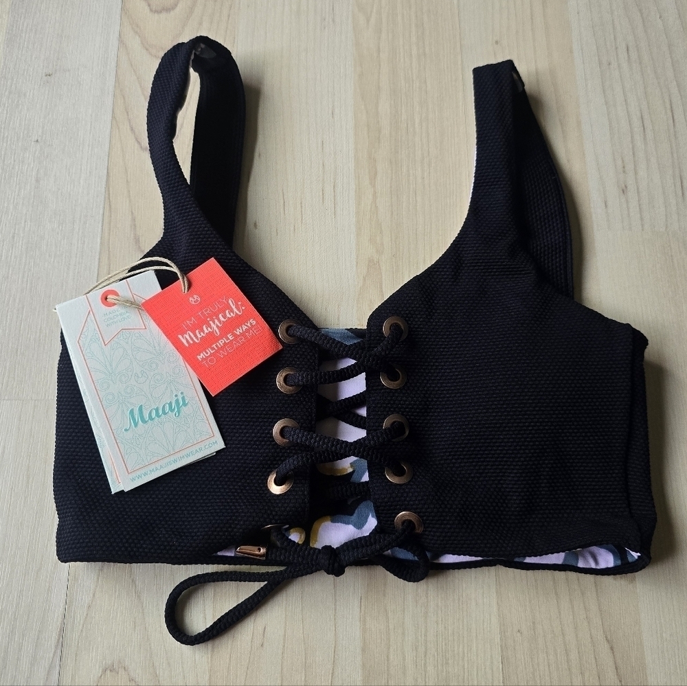 Maaji Bikini Top Size Small NWT